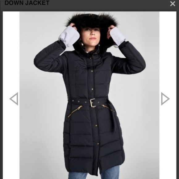 zara basic outerwear black coat